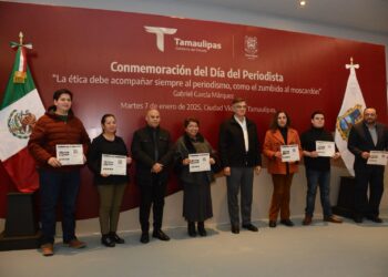 Reconoce el gobernador Américo Villarreal a las y los periodistas y los exhorta a informar con ética y veracidad