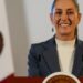 Sheinbaum dijo que México negocia con la frente en alto
