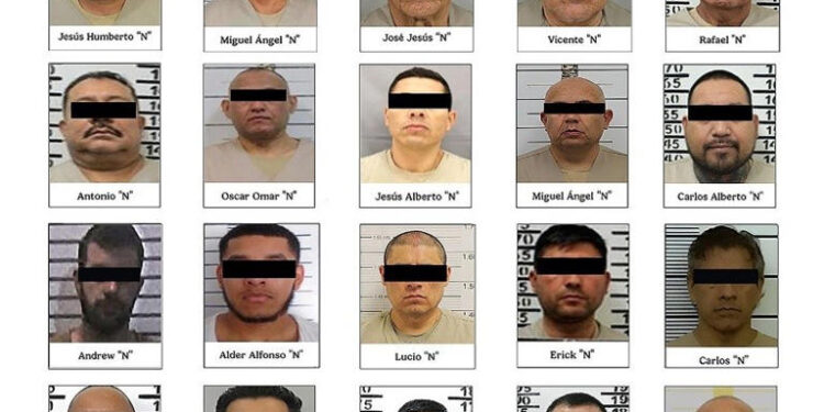 29 narcos mexicanos son extraditados a EUA