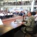 El Gral. Enrique García Jaramillo da conferencia en la UAT sobre seguridad nacional