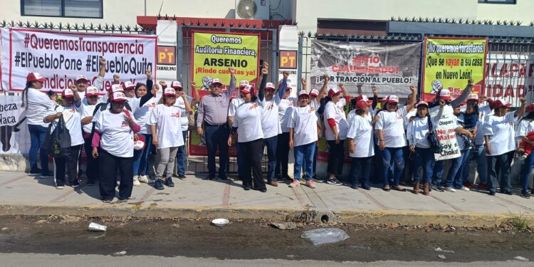 Militantes del PT., Acusan a Alejandro Ceniceros y Arsenio Ortega de corrupción y traición al partido
