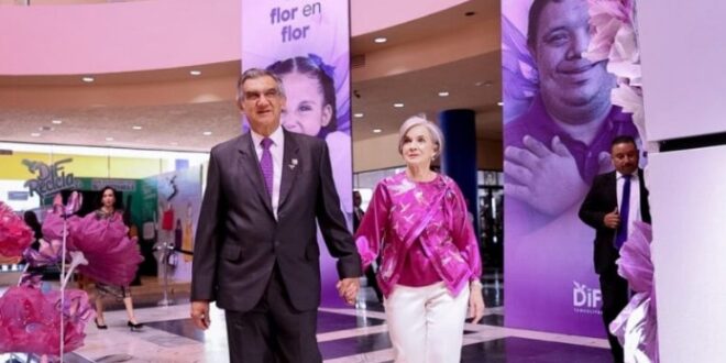 Presenta María de Villarreal su segundo informe de actividades al frente del DIF Tamaulipas