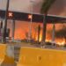 Cierran por incendio Puente Internacional Lucio Blanco-Los Indios