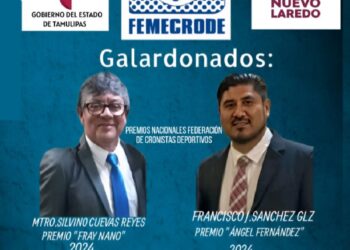 ACRONDE de Nvo Laredo, entregara galardones «CRONICA DE ORO» a lo mejor de 2024