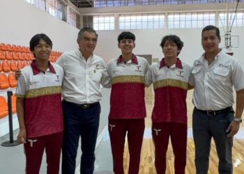 Recibe el INDE, del gobernador Américo Villarreal, más y mejor infraestructura deportiva