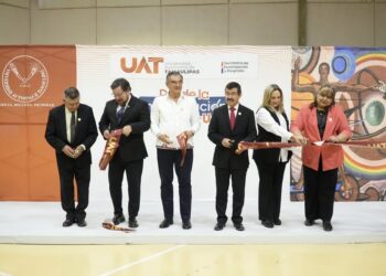 Gobernador tamaulipeco y Rector, inauguran día de la Investigación UAT 2025