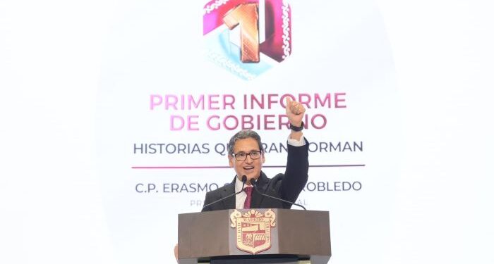 Madero en buenas manos, 1er. Informe de Erasmo González Robledo