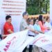 Alcalde de Madero, Erasmo González arranca 3 obras de pavimentación hidráulico