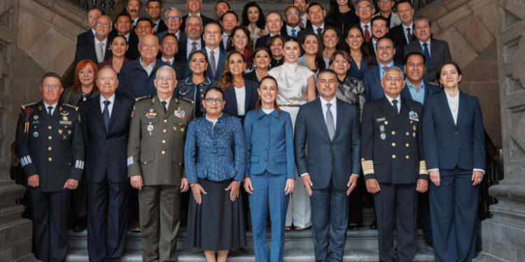 Claudia Sheinbaum, a gobernadores de México «aterrizar» la estrategia nacional de seguridad en sus entidades