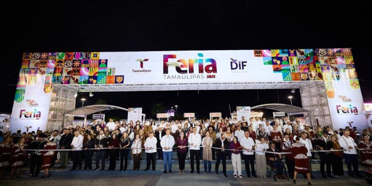 Gobernador Américo Villarreal, inaugura Feria Tamaulipas 2025