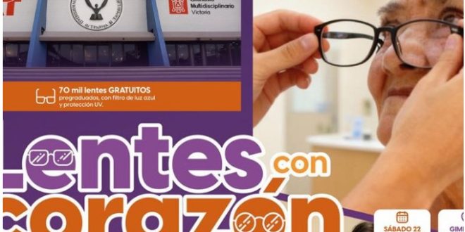 Anuncia la UAT jornada de entrega gratuita de 70 mil lentes