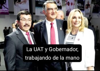 UAT Y gobernador, trabajando de la mano