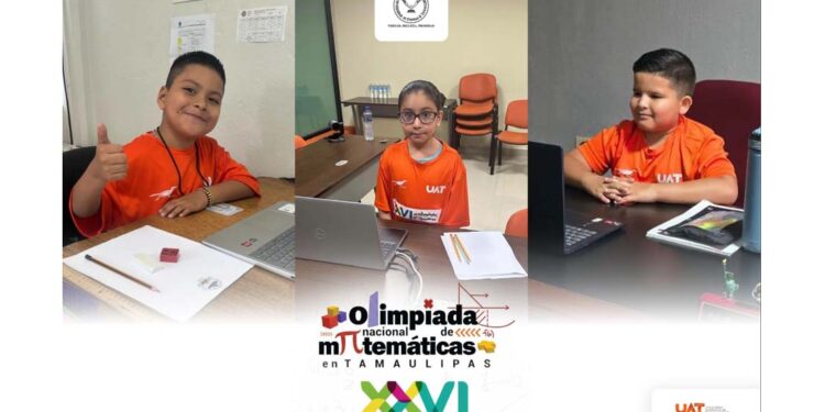 Talento tamaulipeco destaca en la Olimpiada Nacional de Matemáticas