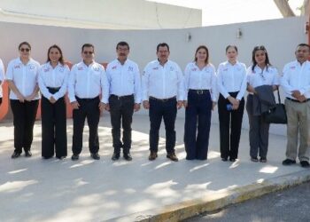 Rector de la UAT supervisa avances de obras de remodelación en la Facultad de Derecho Victoria