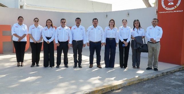 Rector de la UAT supervisa avances de obras de remodelación en la Facultad de Derecho Victoria
