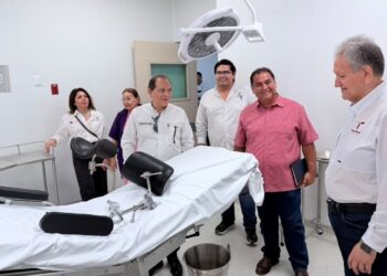 Supervisa secretario de Salud el nuevo Hospital General de Madero IMSS Bienestar para próxima inauguración