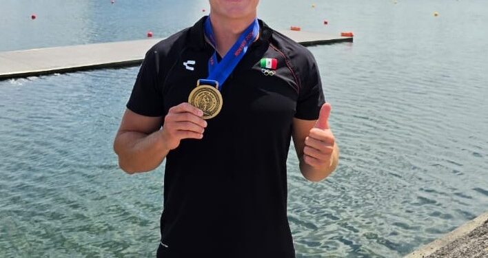 Conquista el tamaulipeco Diego Popa oro y plata en el Panamericano de Canotaje