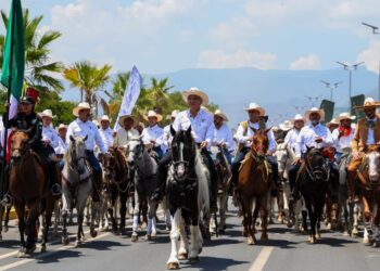 Tamaulipas cabalga unido por la soberanía y la transformación de México