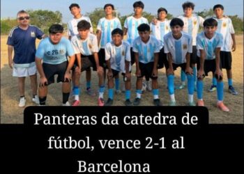 Champions Kids, Panteras gana 2-1 al Barza