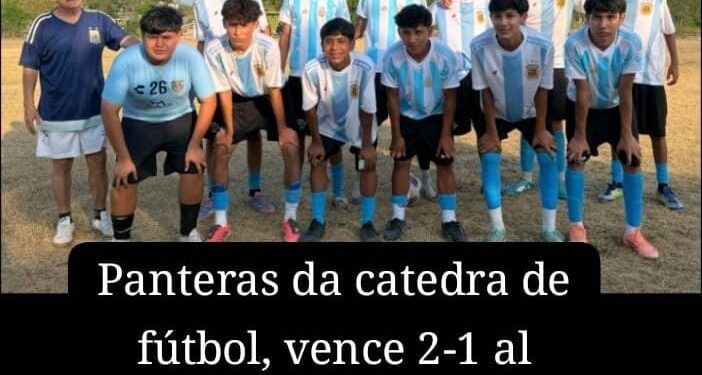 Champions Kids, Panteras gana 2-1 al Barza