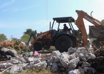Refuerzan SEDUMA y PAUT acciones contra basureros irregulares