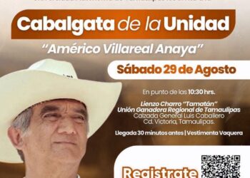 Cabalgata de la unidad.