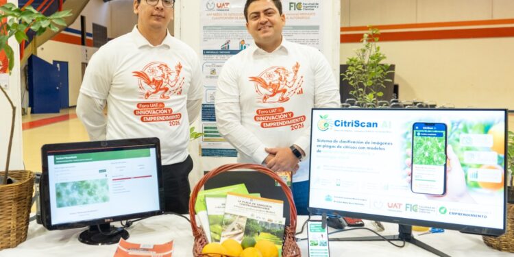 Estudiantes de la UAT desarrollan CitriScan, una innovadora aplicación para proteger la citricultura