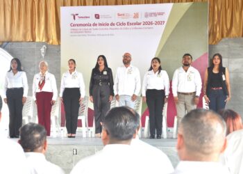 Refrenda secretario de Recursos Hidráulicos compromiso de Tamaulipas con la educación en Díaz Ordaz