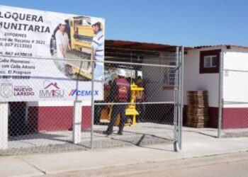 GOBIERNO DE NUEVO LAREDO ENTREGA 9 MIL BLOQUES A FAMILIAS PARA APOYAR EL MEJORAMIENTO DE VIVIENDAS