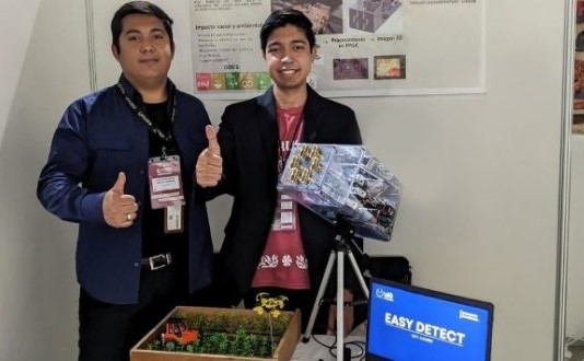 Estudiante de la UAT gana medalla de plata en Malasia con radar agrícola innovador
